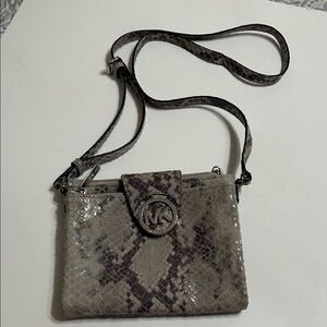 Stylish Gray Crossbody Bag